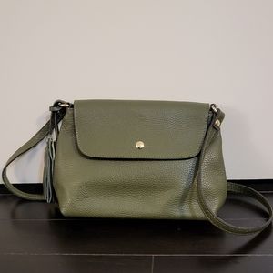 ‼️SOLD‼️ NEW Italian Leather Crossbody Bag